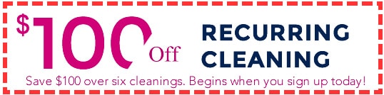 Clean and Simple Cleaning™ 100 Dollars Off Coupon